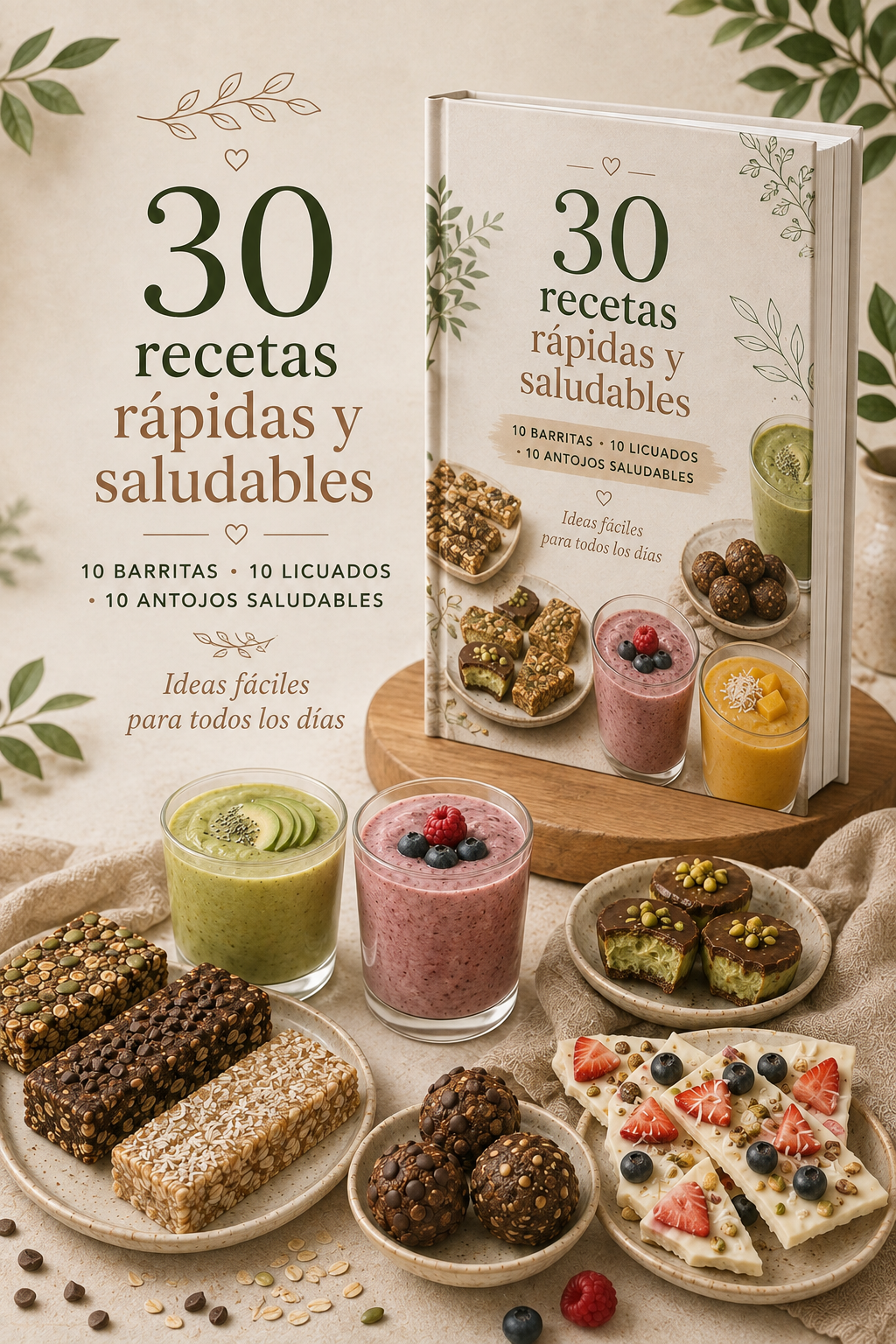 COMBO 2x1 | 50 Recetas Sin Gluten y Sin Azúcar | 2 Ebooks + 2 Bonos