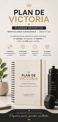 PLAN DE VICTORIA! Planner Deportivo + Mentalidad Ganadora + Gratitud