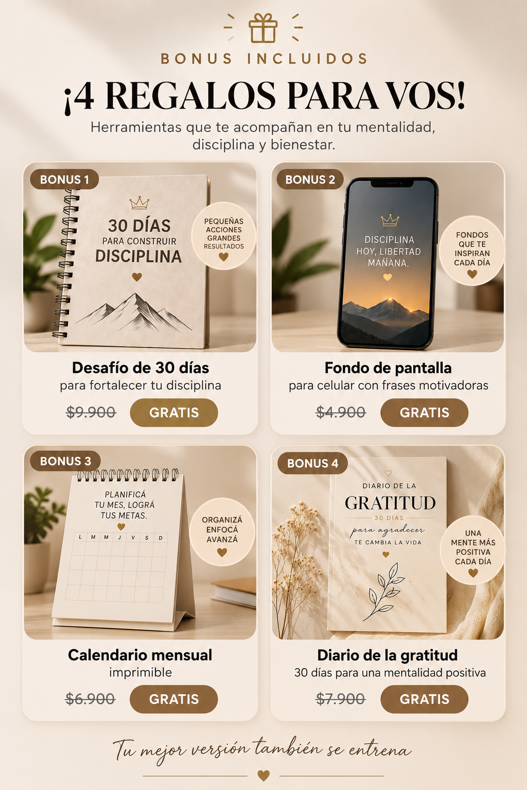 MENTE EN JUEGO Planner de entrenamiento mental para deportistas